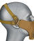 G-Force Steel Mesh Nylon Lower Face Mask (Tan) Airsoft Gun / Accessories