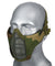 Ac-642W Wosport Steel Mesh Nylon Lower Face Mask (Woodland) Airsoft Gun / Accessories