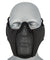 Ac-643B Tactical Elite Face And Ear Protective Mask (Black) Airsoft Gun / Accessories