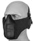 Ac-643B Tactical Elite Face And Ear Protective Mask (Black) Airsoft Gun / Accessories
