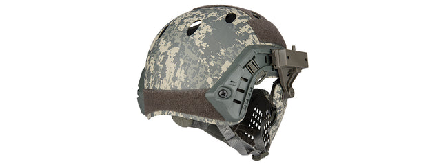 Wosport Piloteer Fast Helmet Adapter Face Mask - Acu Airsoft Gun / Accessories