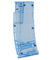 G-Force 5.56 Stanag Style Clear Speed Loader (Blue) Airsoft Gun / Accessories