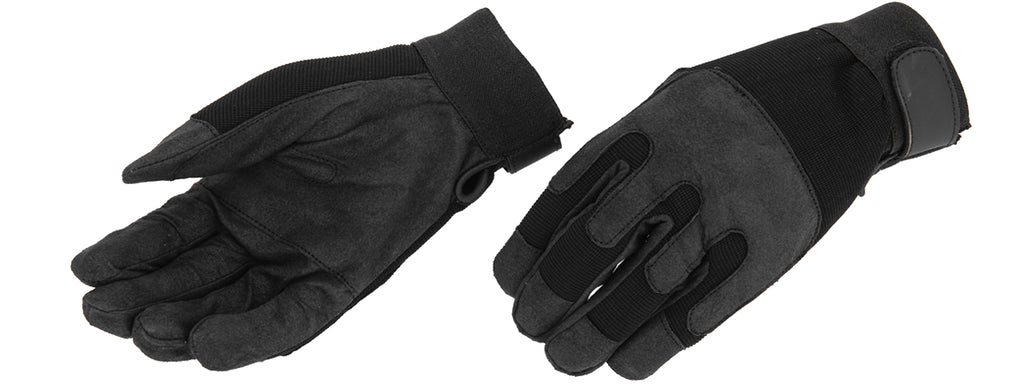 Ac-808M Army Gloves (Black) - Medium - Army AirsoftGuns