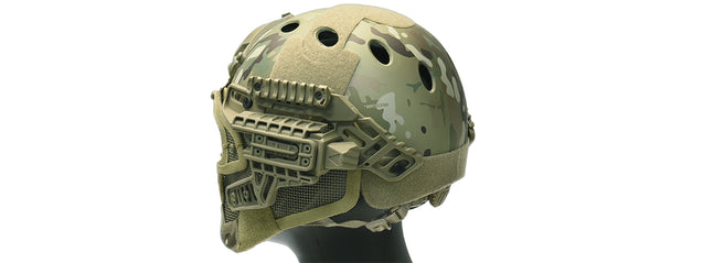 G-Force G4 System Nylon Bump Helmet Mask W/ Goggles - Camo Airsoft Gun / Accessories