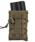 Ac-877G Single High Speed M4 Molle Magazine Pouch (Od Green) Airsoft Gun / Accessories