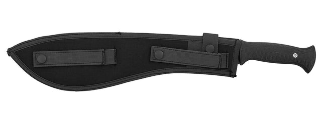 Ac-878B Molle Compatible Polymer Training Machete W/ Sheathe (Black)