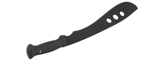 Ac-878B Molle Compatible Polymer Training Machete W/ Sheathe (Black)