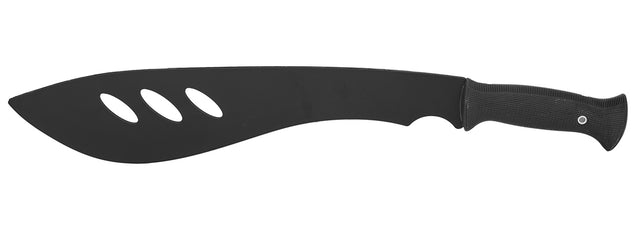Ac-878B Molle Compatible Polymer Training Machete W/ Sheathe (Black)