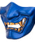 Ac-883Bl Yokai Ogre Half Face Mask W/ Soft Padding (Blue/Gold) Airsoft Gun / Accessories