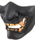 Ac-883B Yokai Ogre Half Face Mask W/ Soft Padding (Black/Gold) Airsoft Gun / Accessories