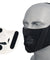 Ac-883W Yokai Ogre Half Face Mask W/ Soft Padding (White/Gold) Airsoft Gun / Accessories