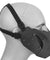Ac-885B Adjustable Retro Mecha Half Face Mask (Black) Airsoft Gun / Accessories