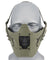 Ac-885G Adjustable Retro Mecha Half Face Mask (Od Green) Airsoft Gun / Accessories