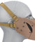 Ac-885T Adjustable Retro Mecha Half Face Mask (Tan) Airsoft Gun / Accessories