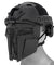 Ac-886B Adjustable T-Shaped Mesh Full Face Mask (Black) Airsoft Gun / Accessories