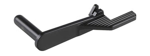 Atlas Custom Works Stainless Steel Type 2 Extended Slide Stop for Hi-Capa Airsoft Gas Blowback Pistols (Color: Black)