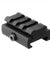 Aim Sports Picatinny Rail Riser Mount Low-Profile Adapter - Black