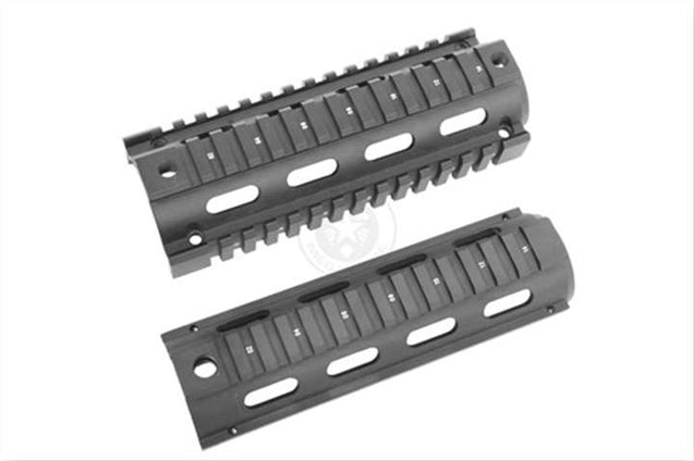 AIM Sports M4A1 Carbine Length Drop-In Full Metal Quad Rail 6.5in