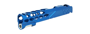 Airsoft Masterpiece Edge "Shield" Aluminum Slide For 5.1 Hi Capa (Blue)