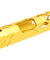 Airsoft Masterpiece Edge "Shield" Aluminum Slide For 5.1 Hi Capa (Gold)