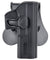 Amomax Gen2 Rigid Holster for Glock 17 - BK Airsoft Gun / Accessories