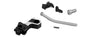 Airsoft Masterpiece CNC Steel Hammer & Sear Set for Marui Hi-Capa [S Style Hex] (TWO-TONE)