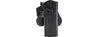 Amomax Tactical Holster for Sig Sauer P320 Full-Size M17 (Black) Airsoft Gun / Accessories