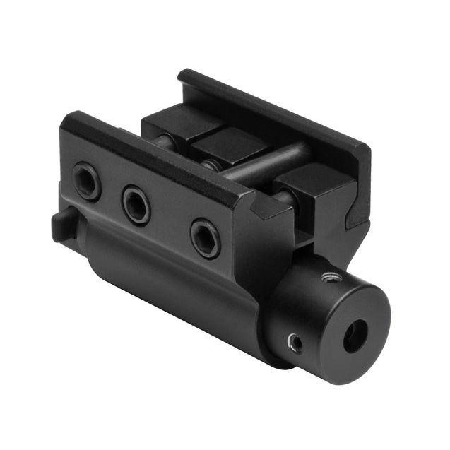 Red Laser with Weaver Style Mount Fully Adjustable for Windage and Elevation