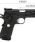 Army Armament Full Metal R30 1911 Gas Blowback Airsoft Pistol (Black)