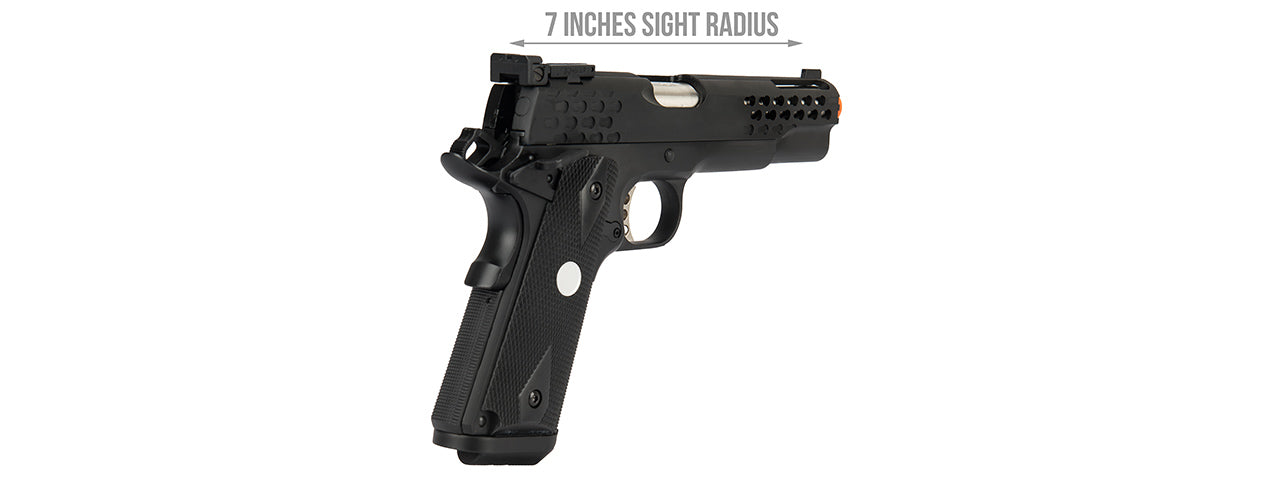 Airsoft R 301 Army Armament Full Metal R30 1911 Gas Blowback Airsoft Pistol (Black ...