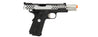 Army Armament Full Metal R30 1911 Gas Blowback Airsoft Pistol (Black / Silver)