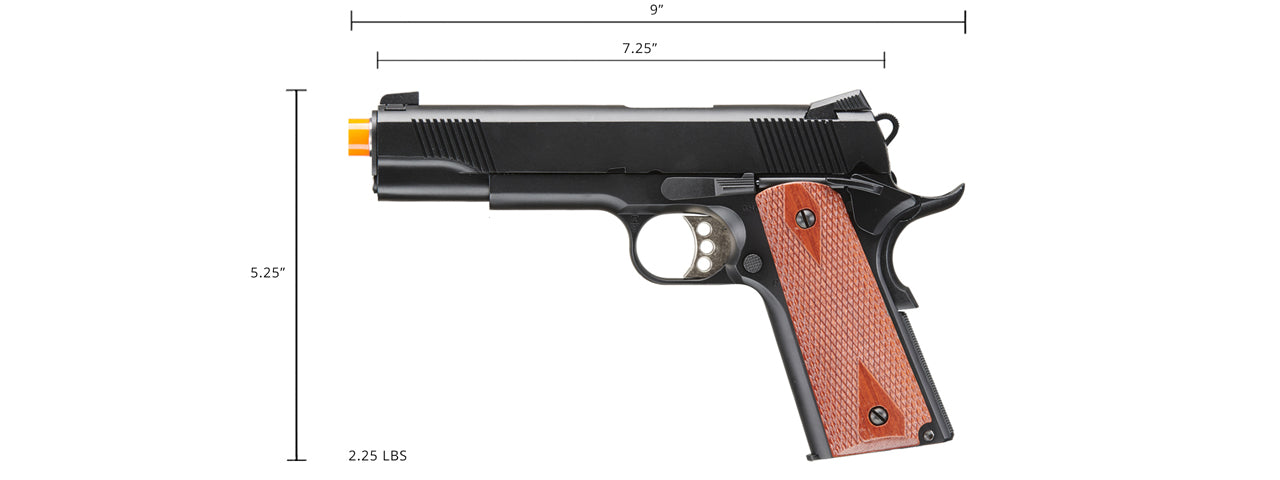 Army R30 Army Armament Full Metal R30-4 1911 Gas Blowback Airsoft Pistol (Color ...