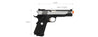 Army Armament Full Metal R30 1911 Gas Blowback Airsoft Pistol (Black / Silver)