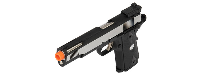 Army Armament Full Metal R30 1911 Gas Blowback Airsoft Pistol (Black / Silver)
