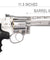 Asg Dan Wesson 6" 426 Fps Airgun Revolver - Silver