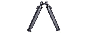Asg Universal Nylon Fiber Polymer Bipod - Black