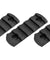 ASG M-Lok Short Rail Panels Black Color w/ (3 Pieces / Set)