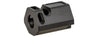 ASG CNC Aluminum Compensator for P-09 OR (Color: Black)