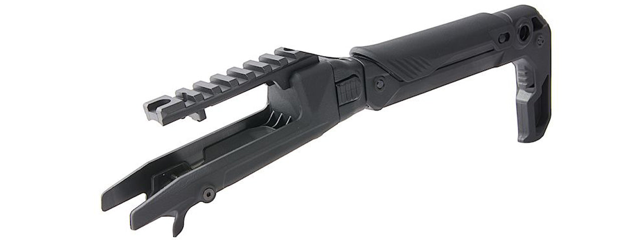 Action Army AAP-01 Folding Stock Kit (Color: Black) - Army AirsoftGuns