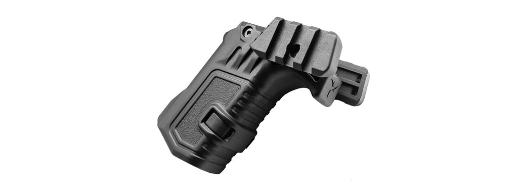 Action Army AAP-01 Magazine Grip Carrier (Color: Black) - Army AirsoftGuns