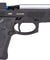 ASG M9A1 Heavyweight Airsoft Gas Blowback Pistol (Black w/ Silver Barrel)