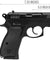 ASG CZ-75D Compact CO2 Gas Airsoft Pistol (BLACK)