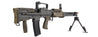 ICS L86 A2 Light Support Weapon Bullpup LSW Airsoft AEG Rifle (Color: Black / OD Green)