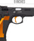 ASG CZ SP-01 Shadow ACCU CO2 GBB Pistol (Black / Orange)