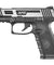 ICS XFG Hairline Gas Blowback Airsoft Pistol (Black/Silver)
