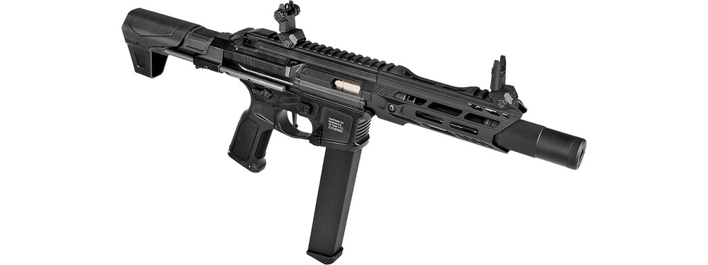 ICS CXP-MARS PDW9 3S Submachine Gun AEG (Black) - Army AirsoftGuns