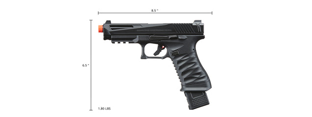 ICS ICP Gas Blowback Airsoft Pistol (Color: Black)