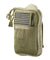 Code 11 Pocket Pouch with U.S. Flag Patch (Color: OD Green)