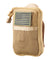 Code 11 Pocket Pouch with U.S. Flag Patch (Color: Tan)