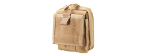 Code 11 Tactical Molle Map Pouch (Color: Tan)
